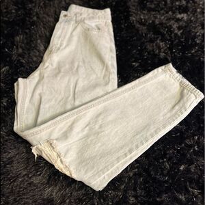 SHEIN ~ M ~ 6 ~ Light Wash ~ High Rise ~ Distressed ~ Boyfriend Jeans ~ EUC